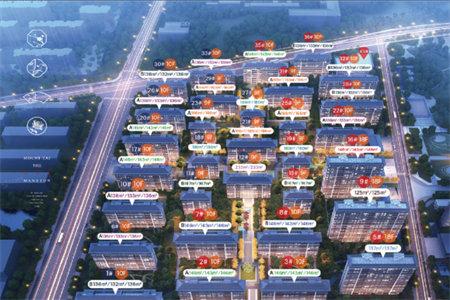 青峰山学校阳光城三室两厅两卫电梯9楼